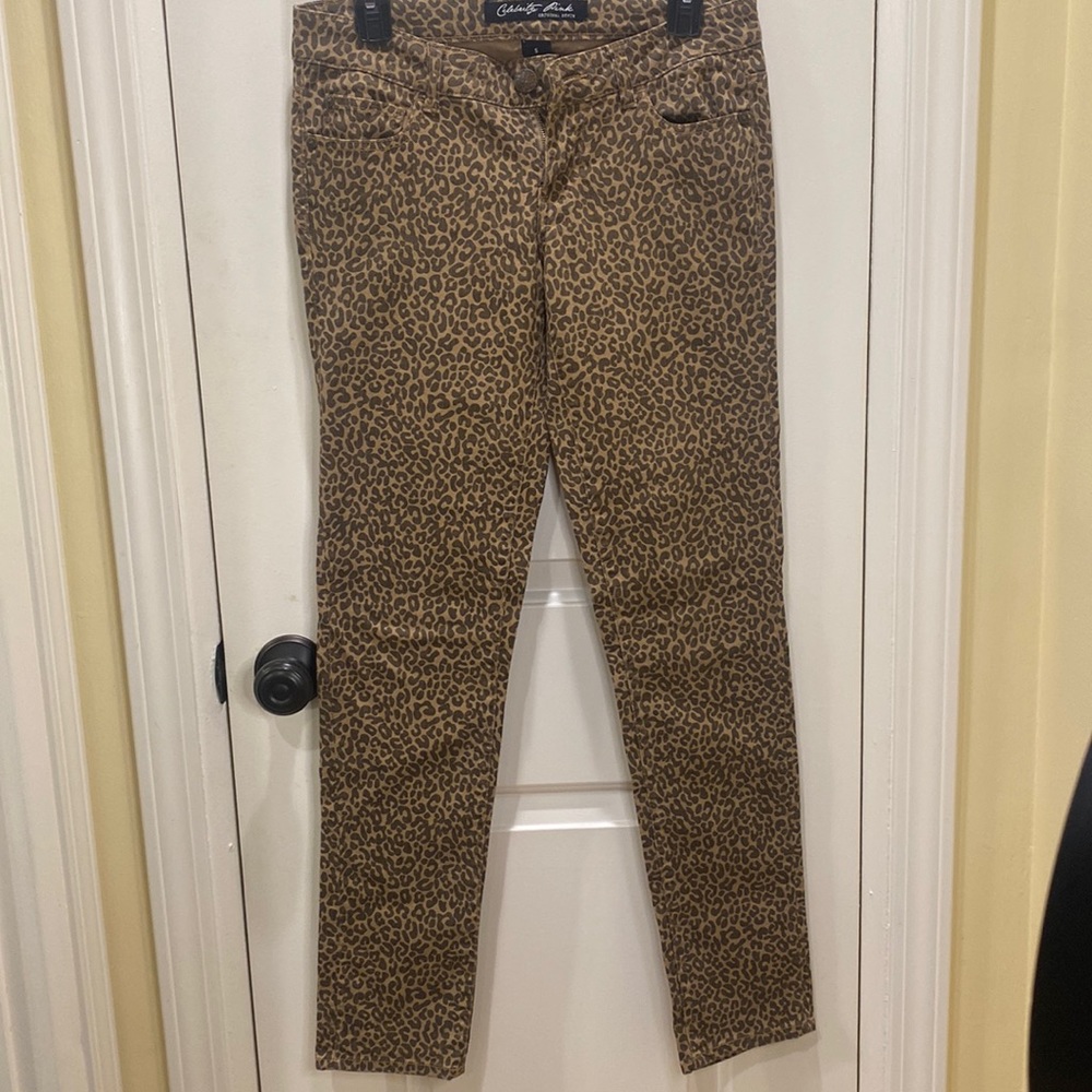 Leopard Print Pants